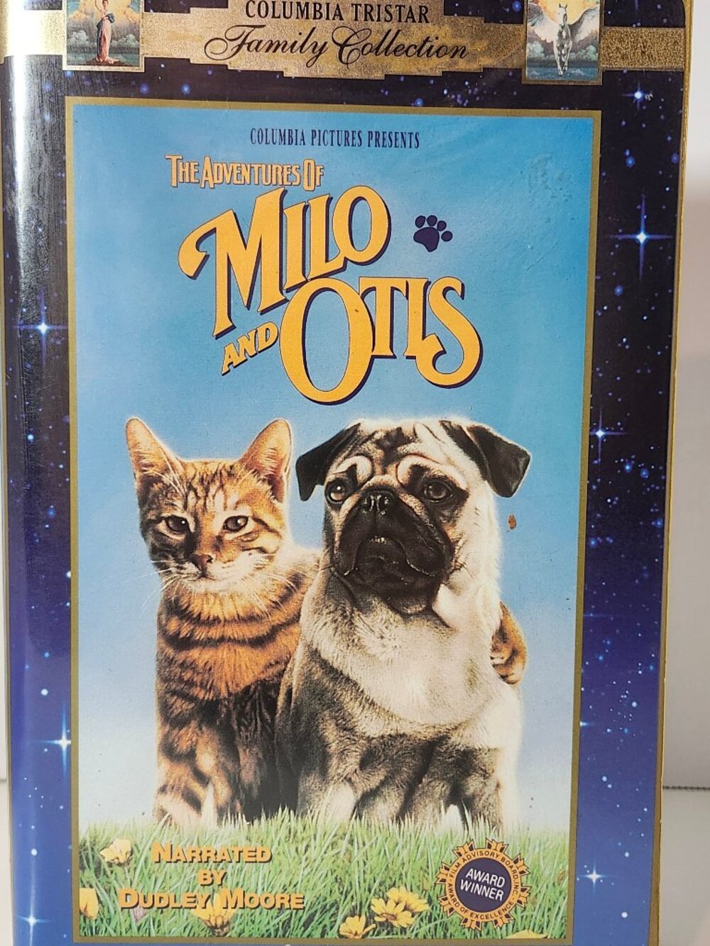 The Adventures of Milo and Otis VHS 043396501409 Family Movie Tape